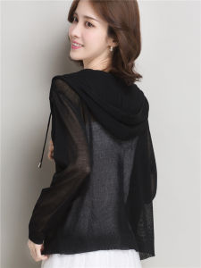 Ice Silk Knitted Open Cardigan: A Perfect Spring Summer Women's Fashion Choice
