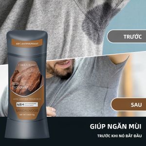 Lăn Khử Mùi Nam Hương Gỗ Đàn Hương 74g Chống Tiết Mồ Hôi Hương Thơm Lâu Dài Khử Mùi Hôi Nách Làm Tươi Mát Vùng Nách
