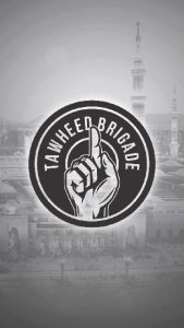 Kaos Dakwah Pria Distro Muslim Tsiyaby - Tawheed Brigade Lengan Pendek