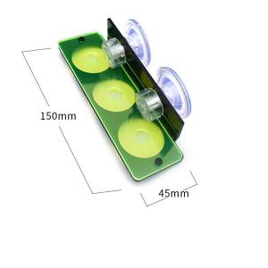 【X】Acrylic Fluorescent Coral Rack 1Pcs SPS Frag Bracket Plug Holder Growing Platform for Aquariums
