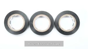 5PCS Black Motorcycle Electrical Adhesive Tape 4.5 Meters Each