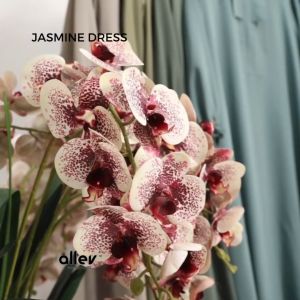 Allev Gamis Wanita Jasmine Dress - Cocoa