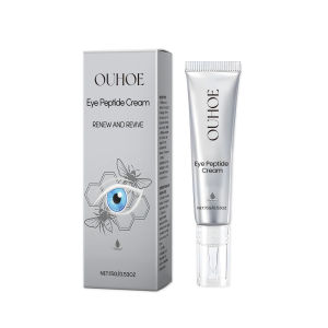 Peptide Lifting Eye Gel Fade Fine Line Brighten Dark Circles Anti Puffiness Eye Bag Remover Firming Moisturizing Eye Care Cream