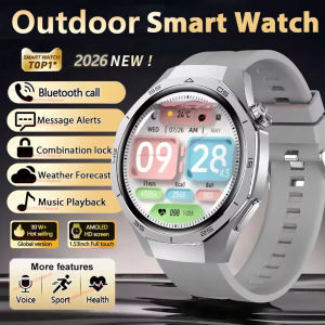 2026 Watch 5 Max Smart Watch AMOLED Screen GPS Tracker HD Bluetooth Call Waterproof Sports Health Monitoring Smartwatch Men MA27