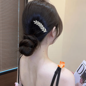 เรียบหรู Wheat Spike Duckbill กิ๊บติดผม ที่ใส่ผมหางม้าด้านข้าง Korean Water Diamond Ladies กิ๊บติดผม ทันสมัย รุ่นใหม่ปี 2024