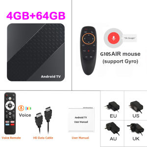 X10 Android 16 Smart TV Box Google Netflix RK3518 WiFi6 BT5.4 8K HDR 256GB Voice Control Dual Band Wifi Set Top Box Media Player