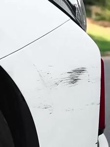 Car Scratch Repair Cream with Sponge Paint Polishing Remover for Minor Scratches Stone Chips and Bumper Scuffs