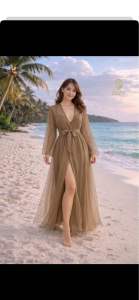 Bridal Robe / Beach Dress – Perfect for Prenup & Photoshoot