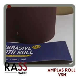 Amplas Roll Meteran Kertas Gosok: Aksesoris Penyusun Kertas & Alat Ukur