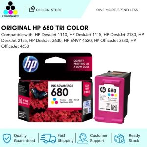 HP 680 Tri-Color Original Ink Advantage Cartridge