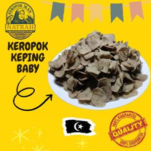 Keropok Keping Baby NIPIS Diret KILANG Terengganu / Keropok Mini / Keropok Baby / Keropok Ikan Terengganu / Keropok Terengganu / Keropok Original Terengganu / Keropok Natrah / Keropok Ikan Natrah / Fish Crackers / Keropok Sedap / Keropok Ikan Nipis