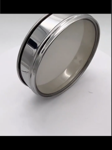 CANAAN ตะแกรง กระชอน ทรงวงกลม เส้นผ่าศูนย์กลาง 20ซม. ที่ร่อนแป้งมือบีบ อุปกรณ์เบเกอรี่ ร่อนแป้ง สแตนเลส 304 แบบ