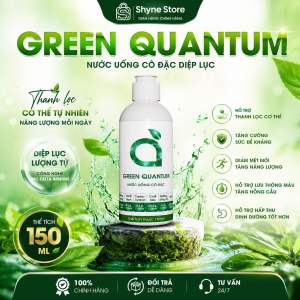 Nước Diệp Lục Green Quantum Hỗ Trợ Thanh Lọc Cơ Thể Đào Thải Độc Tố