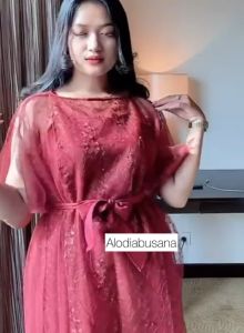 Gaun Pesta Wanita Desain Fashion: Dress Brukat Jumbo & Dress Lorenza