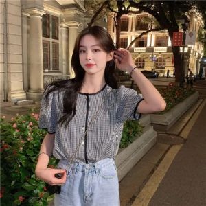 Sheii ของมันต้องมี 💗 เสื้อแฟชั่น เสื้อผญ.2023 แขนตุ๊กตาพองๆ🌻 น่ารักเกินต้านมากเว่อร์ สีพื้นคุมโทน ใส่ทำงานก็ได้ ใส่เที