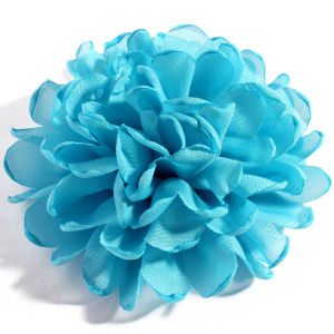5PCS 4inch 10CM Burned Edge Cloth Flower Artificial Silk Head For DIY Wedding Party Home Decorations Floral Wreath