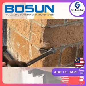 BOSUN SDS Plus Concrete Chisel Multipurpose Point Flat Chisel Bit SDS+ Hacker Bit