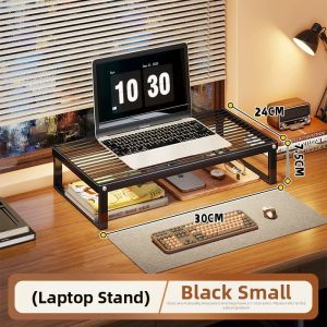 evesigar | Corner Computer Riser Stand