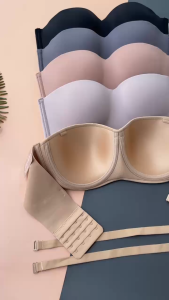 Áo Ngực Cup Ngang Sister Hood Không Dây Mút Mỏng Có Gọng Form Cup B C Chống Tụt S885 YiOn Underwear