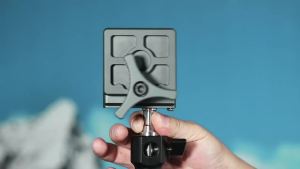 FANAUE Nhôm Yên Ngựa Kẹp Chân Máy Chụp Ảnh Adapter Màu Xám Tương Thích Với Arca Swiss Cho Ngoài Trời Săn Bắn Trò Chơi Ổn Định