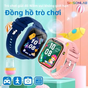 Đồng Hồ Thông Minh Thời Trang Dành Cho Trẻ Em Màn Hình HD Camera Đèn Pin Theo Dõi Giấc Ngủ Báo Thức Trò Chơi Bé Trai Bé Gái Quà Tặng Sinh Nhật Ngày Lễ