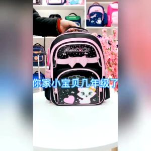 Tas Ransel Anak Perempuan SD TK SMP Terbaru 2024 Karakter CAT MERRY VIRAL Termurah Bisa COD