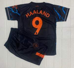 JERSEY HAALAND AWAY TERBARU Jersey M city away untuk anak usia 5 sampai 12 tahun