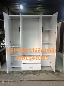 [Freeship 0Đ] Tủ quần áo 4 cánh nhựa đài loan Nhỏ gọn tiện lợi đủ màu giao nhanh HCM BD