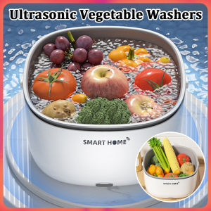 Ultrasonic fruit and vegetable purifier household fruit and vegetable multi-functional cleaning machine portable automatic vegetable washing machine