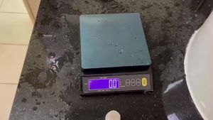 DARING เครื่องชั่งน้ําหนักดิจิทัล สเตนเลส กันน้ํา ชาร์จได้ 5 กก. 10 กก. สําหรับชั่งอาหาร เบเกอรี่ พร้อมหน้าจอ LCD