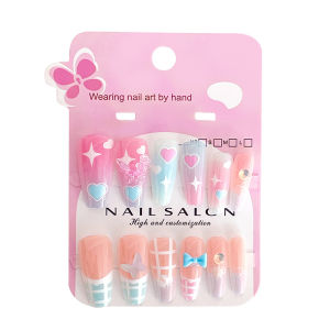 CHUBEISHI | Childrens Wearable Nail Stickers White-Enhancing