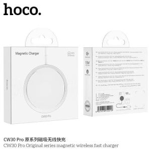 Hoco CW28 MagSafe Wireless Fast Charge 15W For iPhone 13 /iPhone 12 แท่นชาร์จระบบแม่เหล็กไฟฟ้า MagSafe