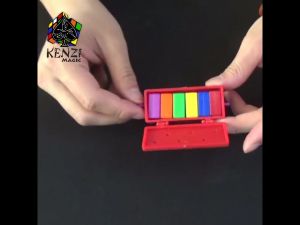 Alat Sulap Color Block Escape Mainan Sulap Melepaskan Balok