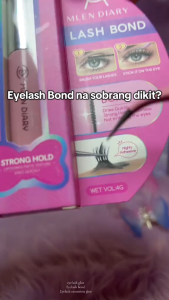 MLEN DIARY Mascara Eyelash Glue 48 Hours Long Lasting Bond Seal Strong Hold Waterproof Quick Dry Makeup Eyelash Glue