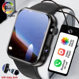 Đồng Hồ Thông Minh Xiaomi Có Camera Nam Ghi Âm Tai Nghe TWS Gọi Bluetooth Âm Nhạc Đồng Hồ Thông Minh Thời Trang Dành Cho Nữ Theo Dõi Sức Khỏe Máy Đo Nhịp Tim