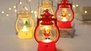 [INNOVATIVE SHOP PH] Festive Favorites: LED Christmas Decorative Light Collection Santa Claus Snowman Christmas tree Lantern Hand Lamp Christmas Gift Decoration Ornament Retro Small Oil Lamp