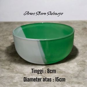 Mangkok Keramik | Mangkok 2 Warna || Mangkok Cantik