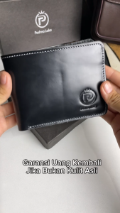 Padma Loka Dompet Pendek Lipat Full Kulit Sapi Asli Wallet Dompet Kartu Lipat Pria Wanita