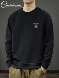 เสื้อฮู้ดผู้ชายแบบหลวมๆ ทรงเข้ารูป ปกโปโล ทรงหลวมๆ แขนยาว คอตั้ง ทรงหลวมๆ สำหรับฤดูใบไม้ร่วง/ฤดูหนาว