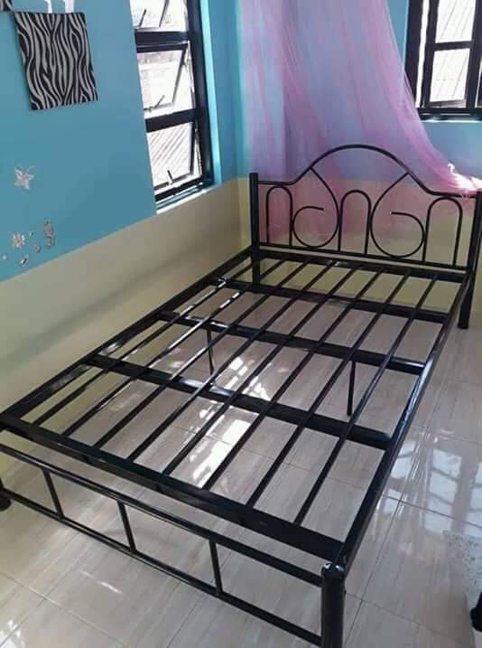 STEEL BED DOUBLE SIZE FRAME ONLY Lazada PH