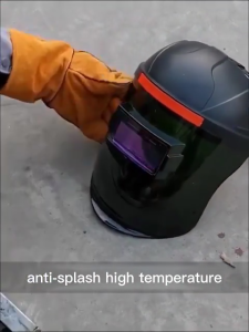 Solar Welding Mask Auto Darkening Sparks & Glare Protection Welding Helmet Mask Eye Protector Shade