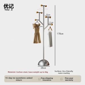 YOUJI | Creative Iron Art Hat and Coat Stand