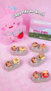 Lens luxury DOLL EYES - Case lens Capybara