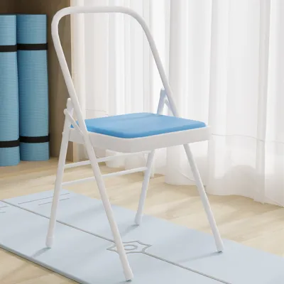 ActStar | Thickened Yoga Chair Foldable Inverted PU Surface Yoga Chair Auxiliary Chair Yoga Pose Chair Exercise Fitness Fans Goods