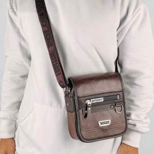 Tas Selempang Pria Kulit PU Leather Merk Polo Amstar 100 % Real Picture