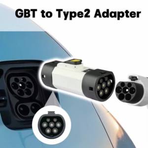 Bộ Chuyển Đổi EVqiaoyi GB/T Sang Type2 32A 7KW/22KW Dành Cho Xe Tiêu Chuẩn EU Từ Cáp Sạc EV Công Suất Cao GB/T Pile