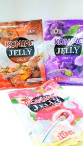10PCS/90G Konjac Jelly Fruit Juice Candy CTR