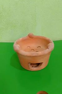 Lò đất nhỏ vừa đường kính 14 cm