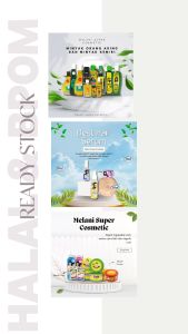 716HM Melani Minyak Kemiri Hijau Botol Plastik