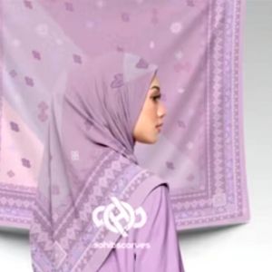 Hijab Segi Empat Voal Premium & Kerudung Persegi Motif Cantik